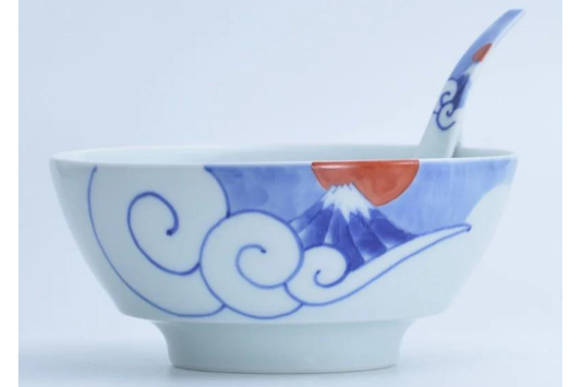 Bol et Cuillère à Ramen "Ultime" Arita-yaki