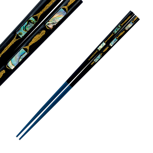 Baguettes Wakasa Coquillages Himé Noires 23cm