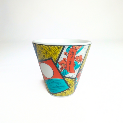 Tasse à saké ou expresso Hanafuda