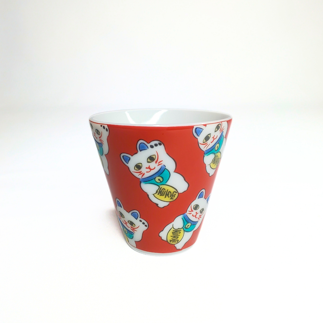 Tasse à séke ou expresso Manekineko Chat