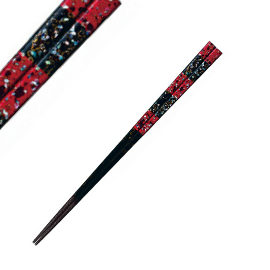 Baguettes Wakasa Coquillages Plage Rouges 21cm