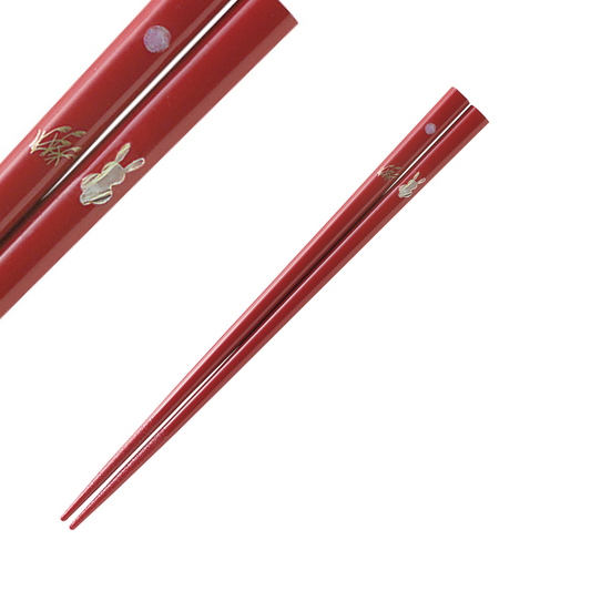 Baguettes Wakasa Coquillages Lapin Rouges 20,5cm