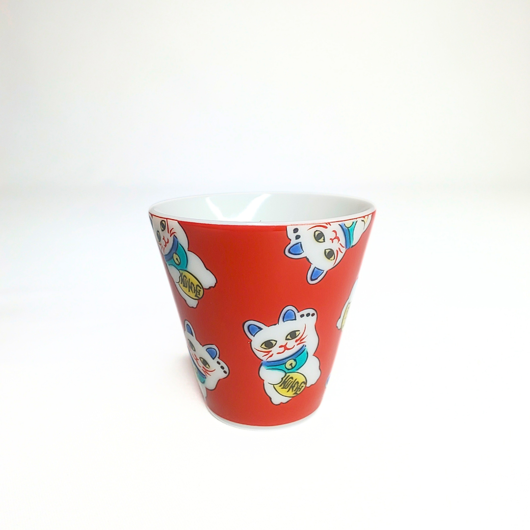 Tasse à séke ou expresso Manekineko Chat