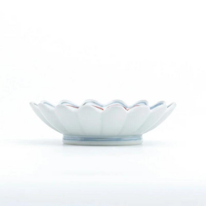 Assiette Arita Chrysanthème 12,8×3,5cm