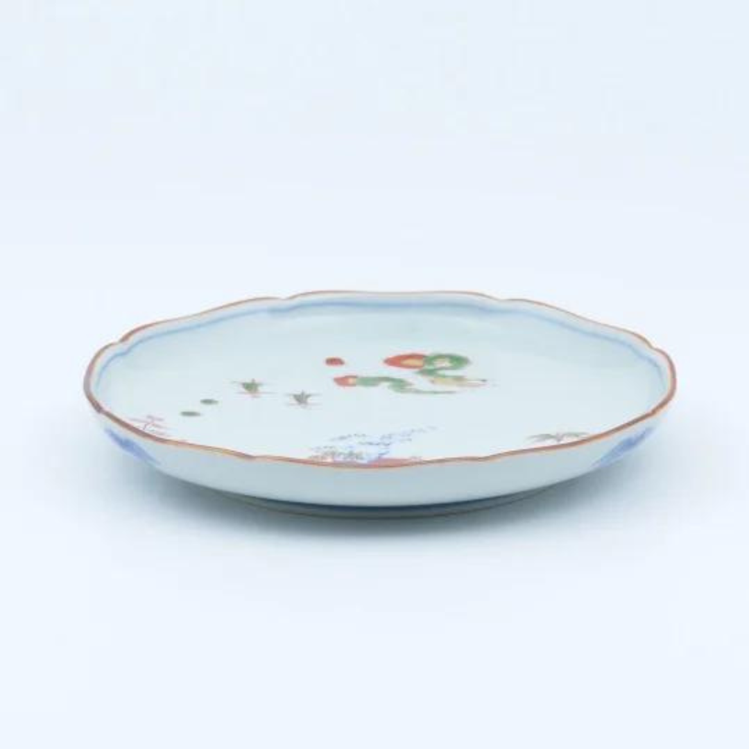 Assiette Arita ronde 19,5×3cm