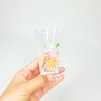 Un ensemble de 4 verres à saké thermosensible Mino