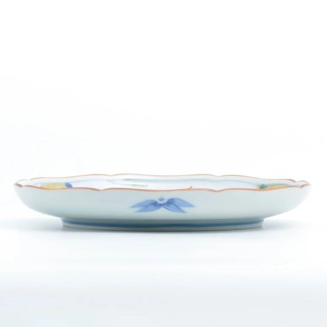 Assiette Arita ronde 19,5×3cm