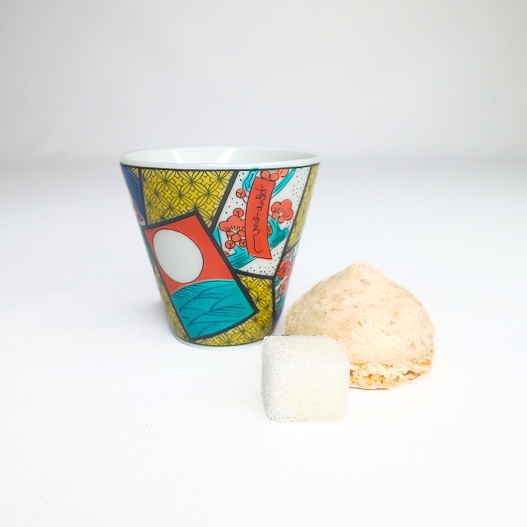 Tasse à saké ou expresso Hanafuda