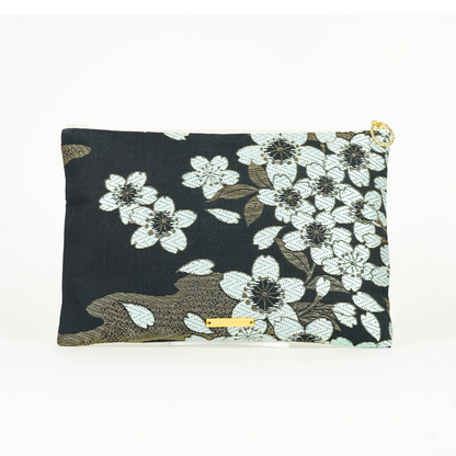 【Pièce unique】Pochette Nishijin Sakura noir