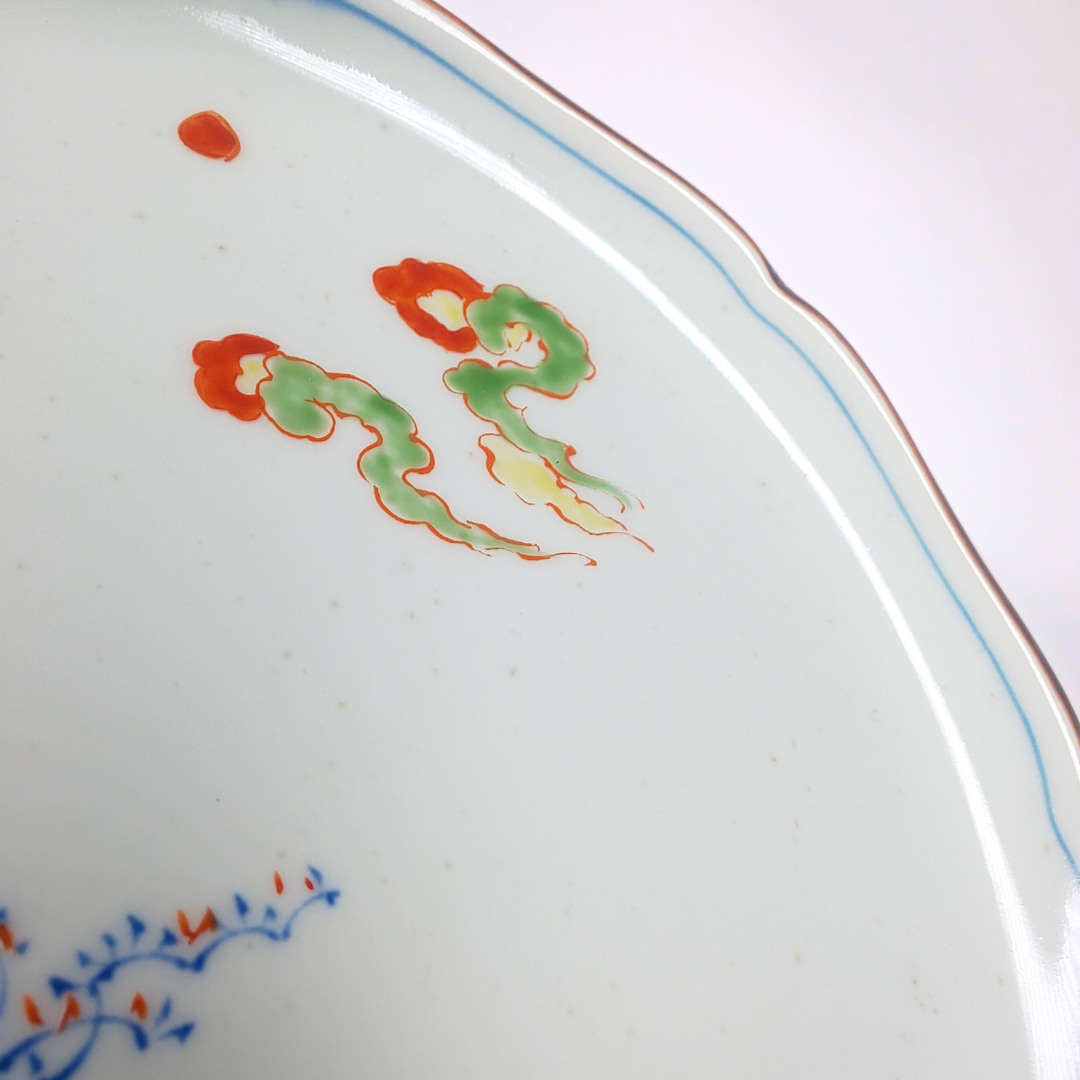 Assiette Arita ronde 19,5×3cm