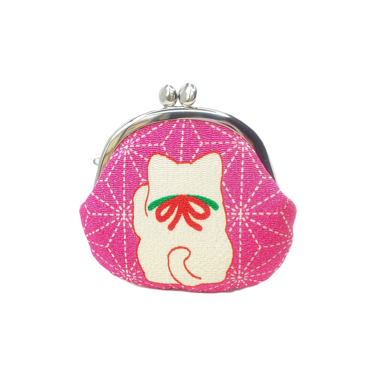 Porte-monnaie Chirimen Manekineko Chat