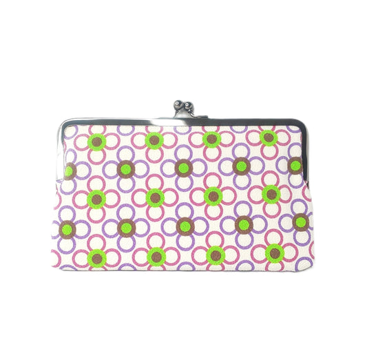 Pochette Chirimen Fleur Violet