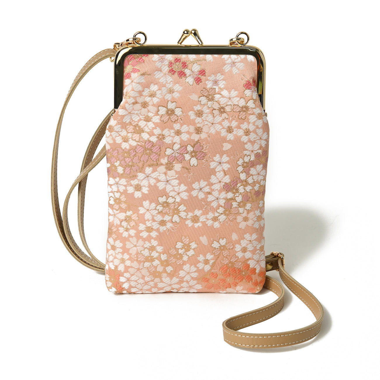 Sac à bandoulière Nishijin Sakura rose