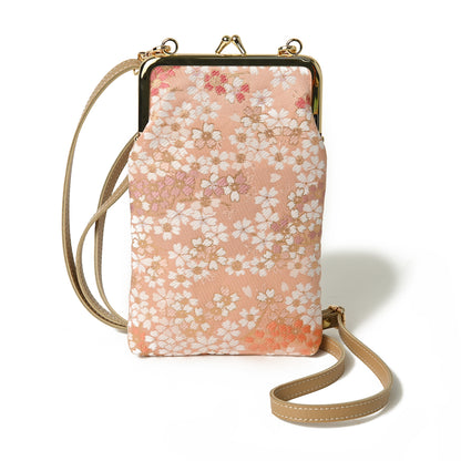 Sac à bandoulière Nishijin Sakura rose