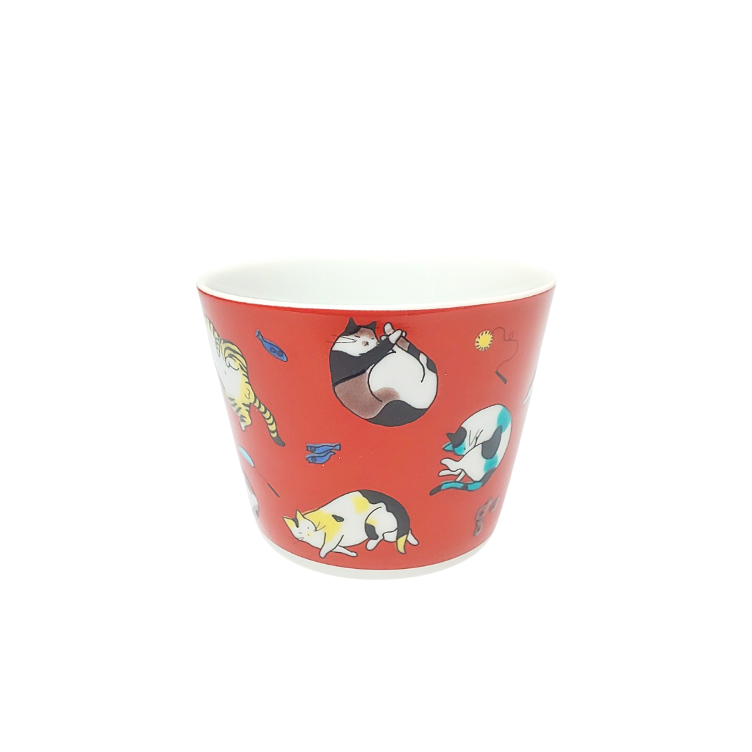Tasse Kutani-yaki Chat – Tasse japonaise polyvalente en porcelaine