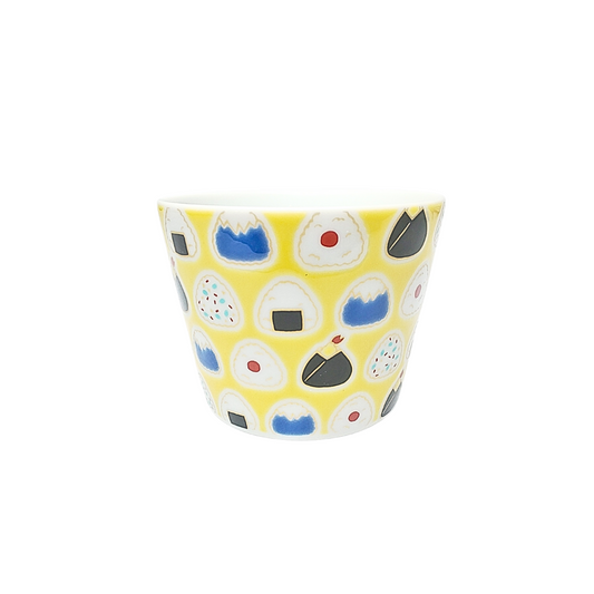 Tasse Kutani-yaki Onigiri – Tasse japonaise polyvalente en porcelaine