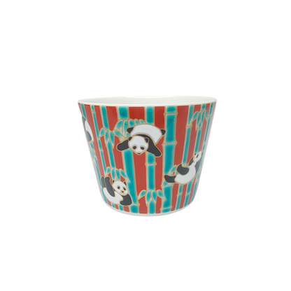 Tasse Kutani-yaki Panda – Tasse japonaise polyvalente en porcelaine