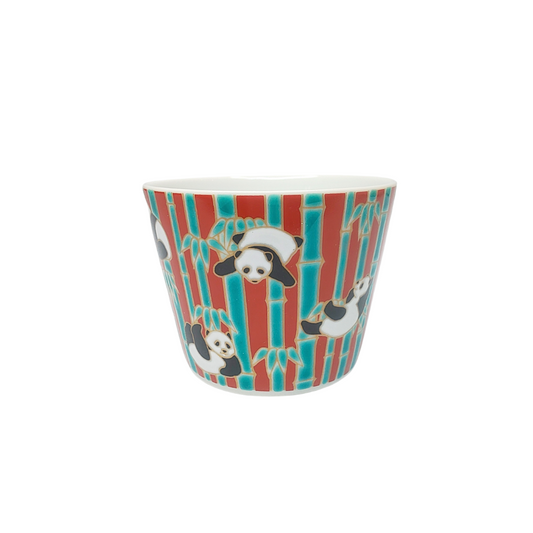 Tasse Kutani-yaki Panda – Tasse japonaise polyvalente en porcelaine